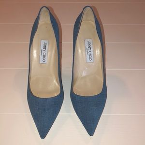 Denim Jimmy Choo Pump